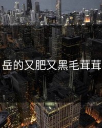 岳的又肥又黑毛茸茸